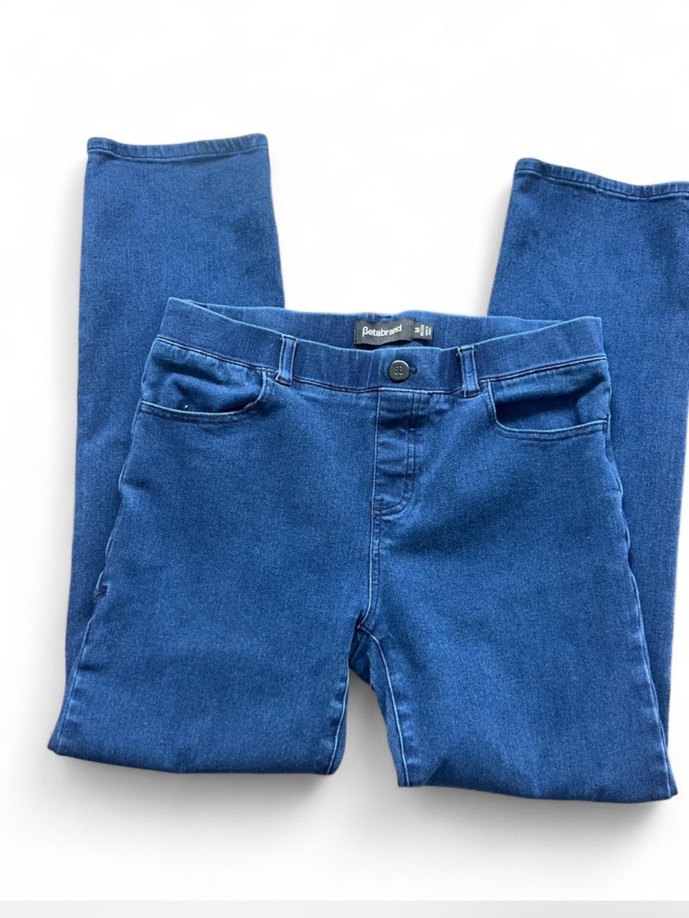 Betabrand Yoga Denim Pant size Petite Medium